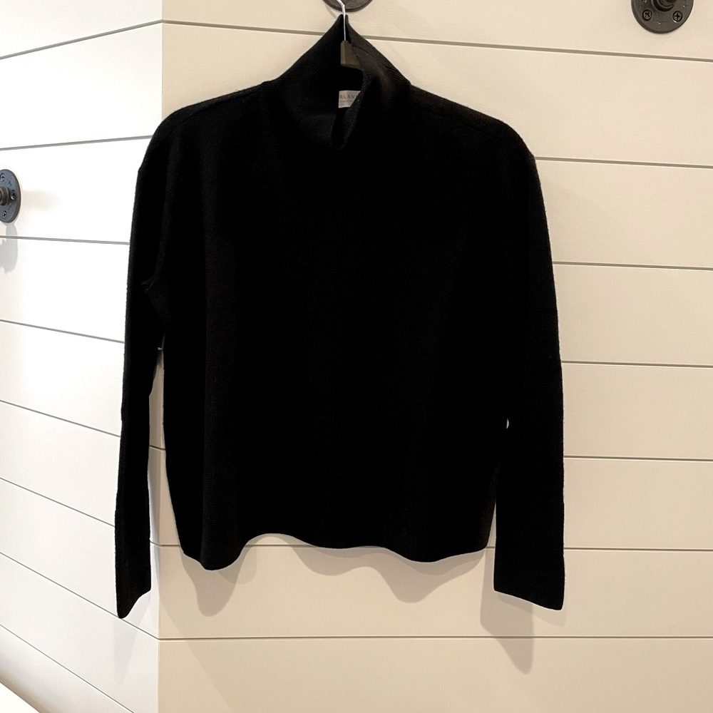Everlane Cashmere Boxy Mock Neck Sweater